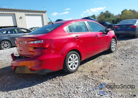 2017 Kia Rio Lx from USA, damaged, VIN KNADM4A34H6104762